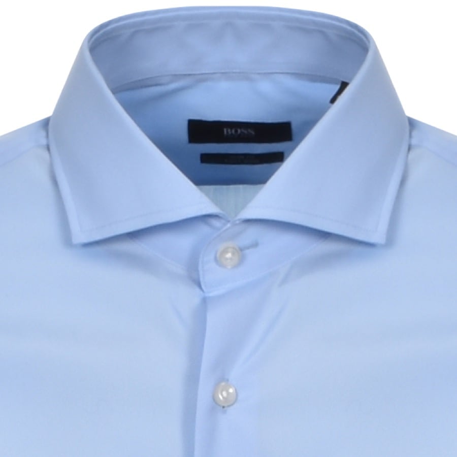 Alternative Image for ProductBOSS Jason Long Sleeved Shirt Blue3